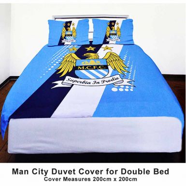 Man City Double Duvet Set