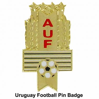 Uruguay Football Pin Badge