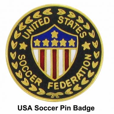 USA Soccer Pin Badge