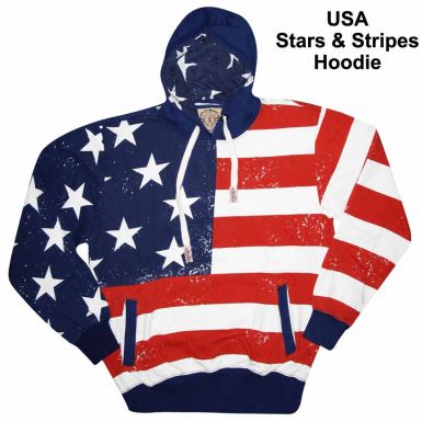 USA Stars & Stripes Hoodie