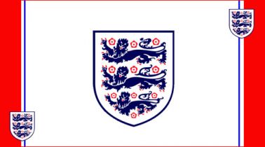 England 3 Lions Flag