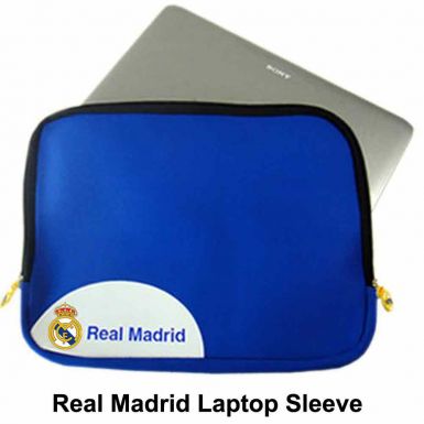Real Madrid Crest Laptop Sleeve