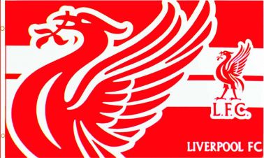 Liverpool FC Crest YNWA Flag