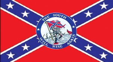 Confederate South Will Rise Again Rebel Flag