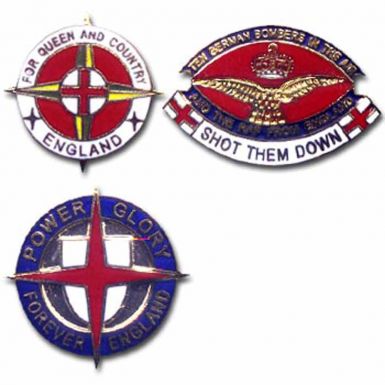 England Pin Badges