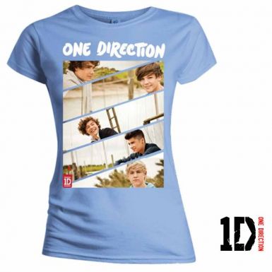 One Direction Boy Band Portrait T-Shirt