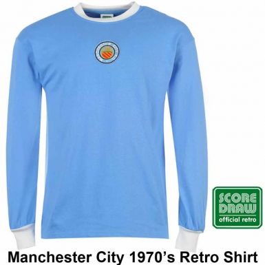 Man City 1970's Retro Shirt