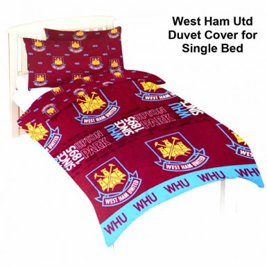West Ham Utd Single Duvet Set