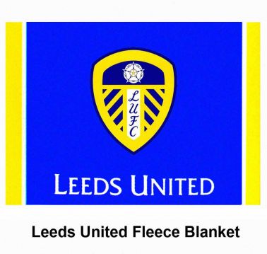 Leeds United Fleece Blanket