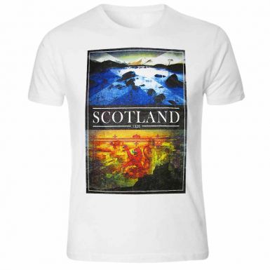 Scotland Saltire & Landscape T-Shirt