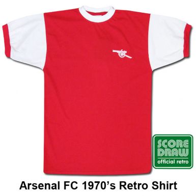 Arsenal FC 1970's Retro Shirt