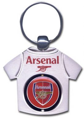 Arsenal FC Shirt Spinning Keyring