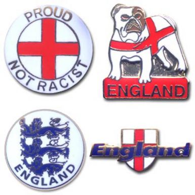England St George Pin Badges