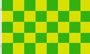 Yellow & Green Flag