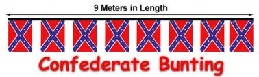Confederate Flag Bunting