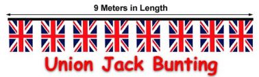British Union Jack Bunting