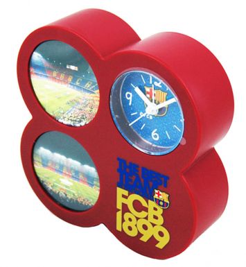 FC Barcelona Clock & Photo Frame