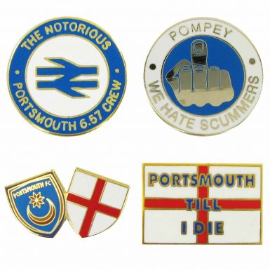 Pompey 657 Crew Badges