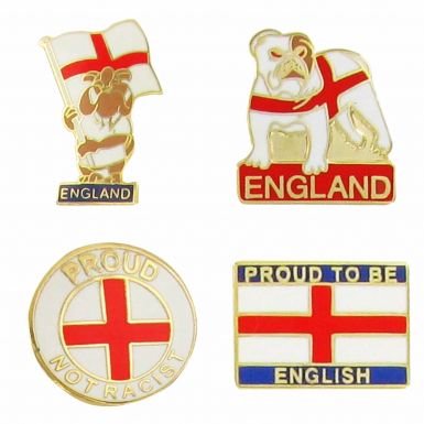 England Bulldog Pin Badges