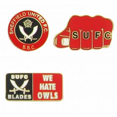 Sheffield Utd Hooligan Pin Badges