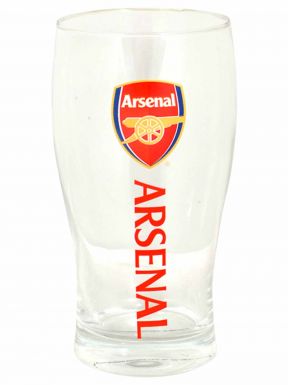 Arsenal FC Crest Pint Glass