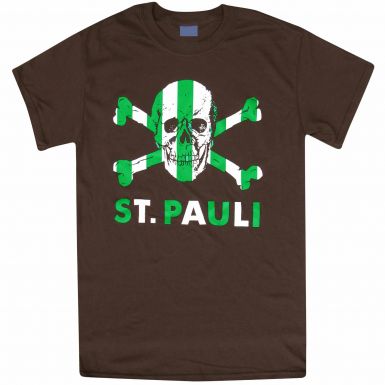 St Pauli & Celts Skull & Crossbones T-Shirt