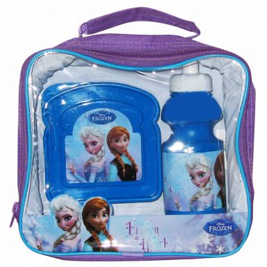 Disney Frozen Film Anna & Elsa School & Picnic Lunchbag Set