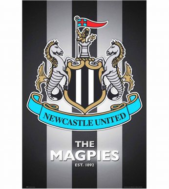 Newcastle United Crest Wall Poster