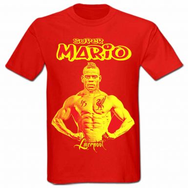 Liverpool & Super Mario Balotelli T-Shirt