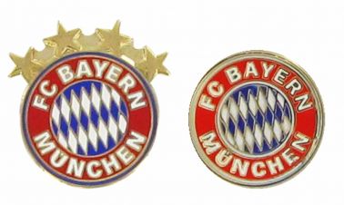 Bayern Munich Crest Pin Badge Set