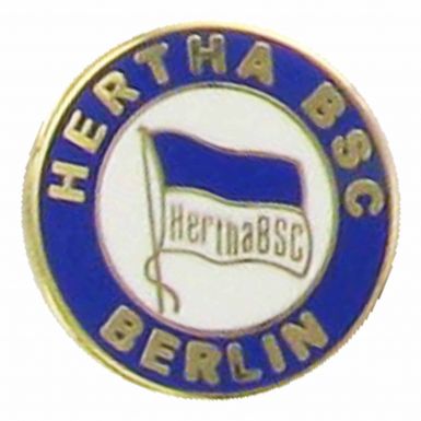 Hertha Berlin Football Crest Pin Badge
