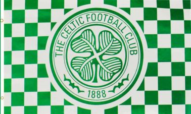Official Celtic FC Football Crest Flag
