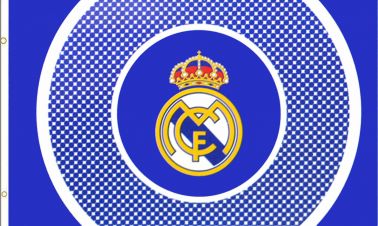 Real Madrid Crest Flag