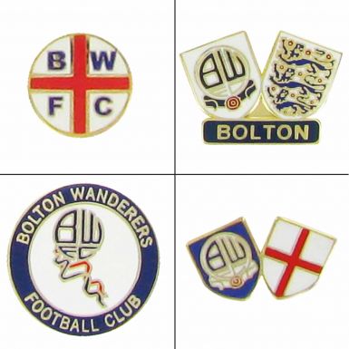 Bolton Wanderers Pin Badge Set