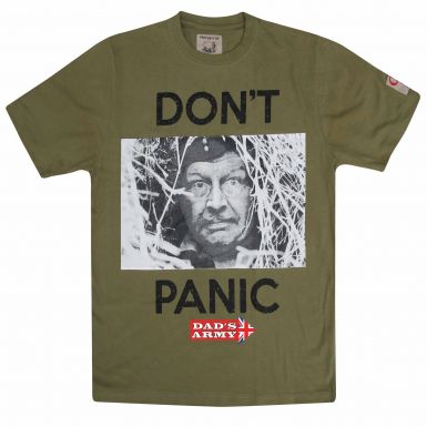 Dad's Army Corporal Jones Don't Panic T-Shirt