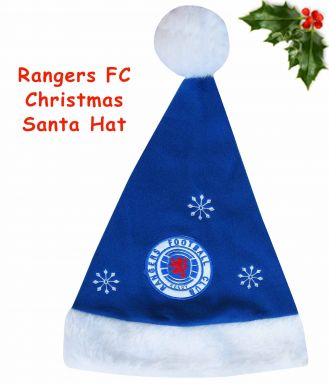 Rangers FC Christmas Santa Hat