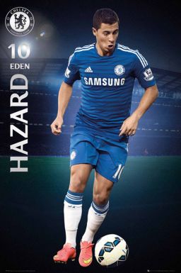 Chelsea FC & Eden Hazard Poster