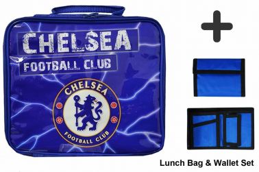 Chelsea FC Lunch Bag & Wallet Set