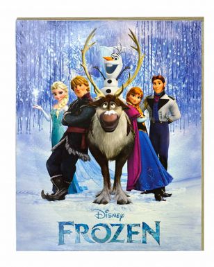 Giant Disney Frozen Film Full Character Print