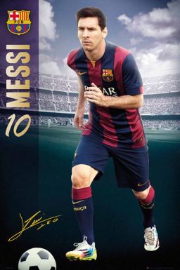 FC Barcelona Lionel Messi Poster