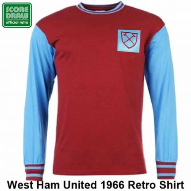 West Ham United 1966 Retro Shirt
