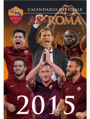 AS Roma Serie A Soccer 2015 Calendar