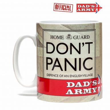 Official Dad's Army Don't Panic Mug