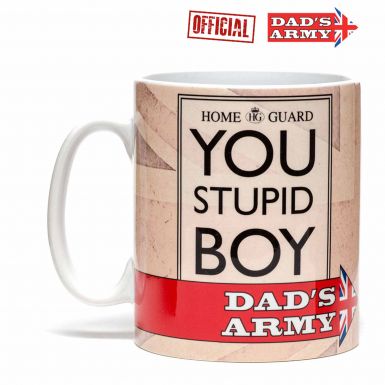 Official Dad's Army Stupid Boy Mug