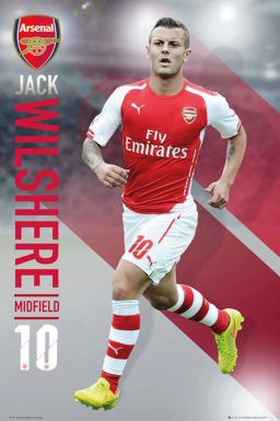 Jack Wilshere & Arsenal FC Poster