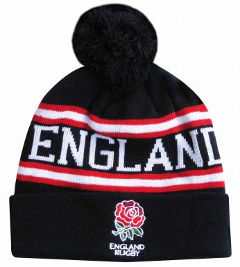 England Rugby RFU Bobble Ski Hat