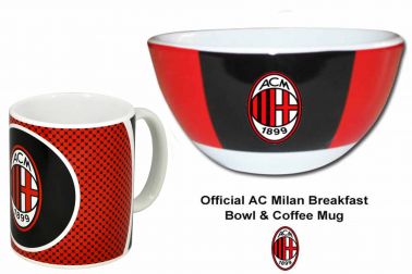 AC Milan Bowl & Mug Set AC Milan Bowl & Mug Set