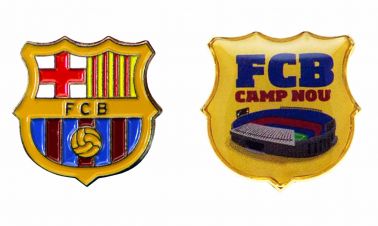 FC Barcelona Crest Pin Badge Set