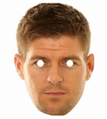 Steven Gerrard Hero Face Mask
