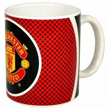 Man Utd Football Crest Mug